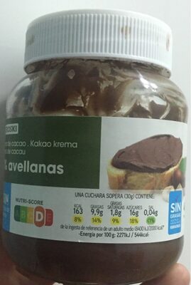 Foto de Eroski crema cacao 13% avellana