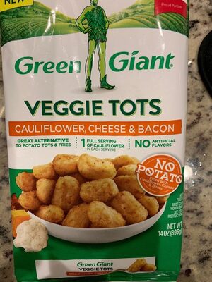 Foto de Veggie Tots Cauliflower & Cheese with Bacon