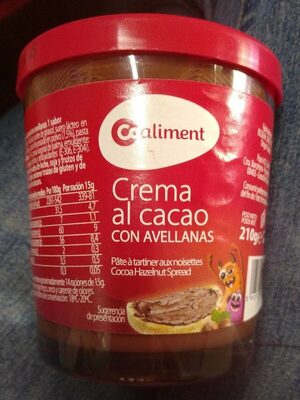 Foto de Crema al cacao con avellanas