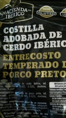 Foto de Costilla adobada de cerdo ibérico