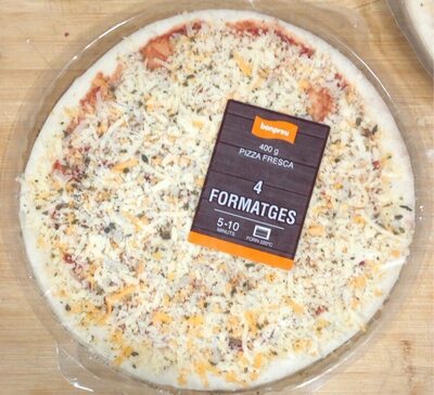 Foto de Pizza fresca 4 formatges