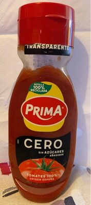 Foto de Ketchup cero sin azúcares añadidos