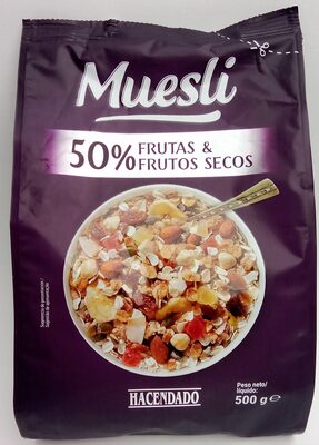 Foto de Muesli 50% frutas y frutos secos