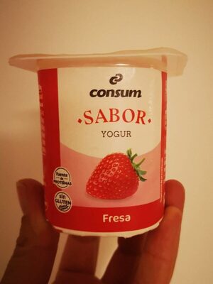 Foto de Yogurt azucarado sabor a fresa