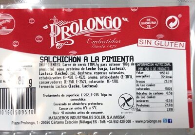 Foto de Salchichon a la pimienta