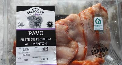 Foto de Filete de pechuga de pavo al pimentón