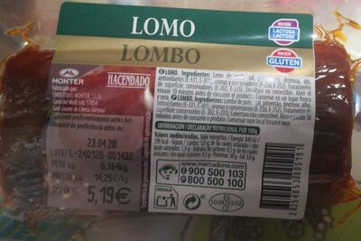 Foto de Lomo embuchado