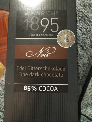 Foto de Weinrich's 1895 Noir 85% Cocoa