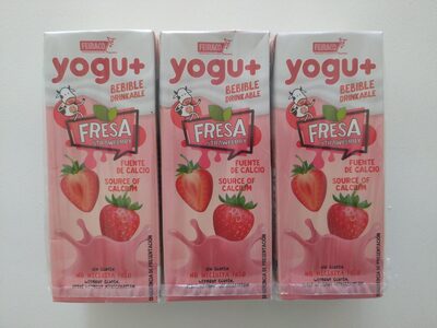 Foto de Yogu+ Bebible Fresa