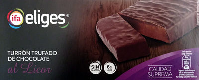 Foto de Turrón trufado de chocolate al licor
