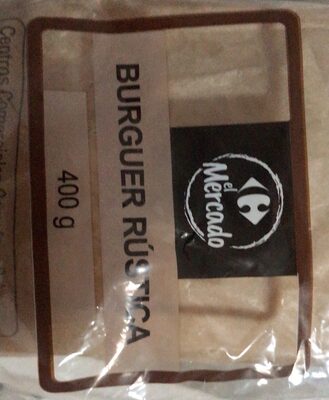 Foto de Pan de Hamburguesa Rústica/Carrefour