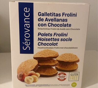 Foto de Galletas Frolini de Avellanas con chocolate