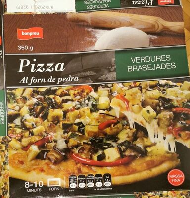 Foto de Pizza al horno de piedra verduras