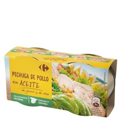 Foto de Pechuga de pollo en aceite