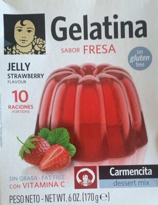 Foto de Gelatina sabor Fresa