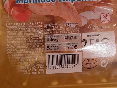 Foto de Solomillo de pollo marinado empanado