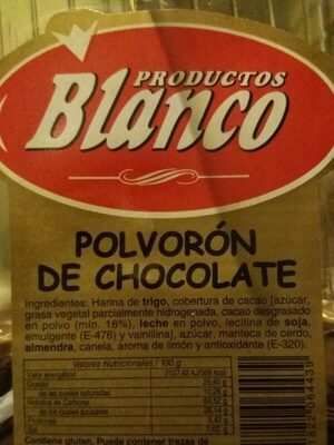 Foto de Polvorón de chocolate