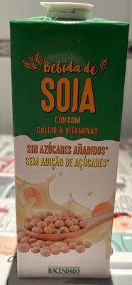 Foto de Bebida de soja con calcio & vitaminas sin azúcares añadidos
