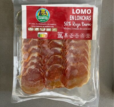 Foto de Lomo en lonchas 50% Raza Duroc