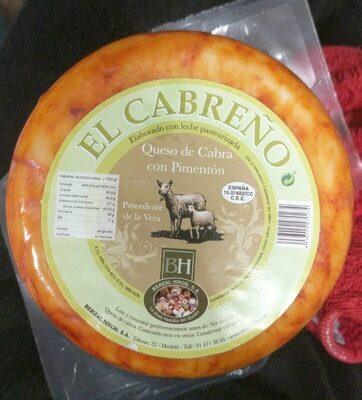 Foto de Queso de cabra con pimentón El Cabreño