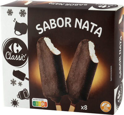 Foto de Bombón helado sabor nata