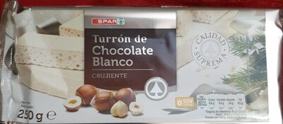 Foto de Turrón chocolate blanco
