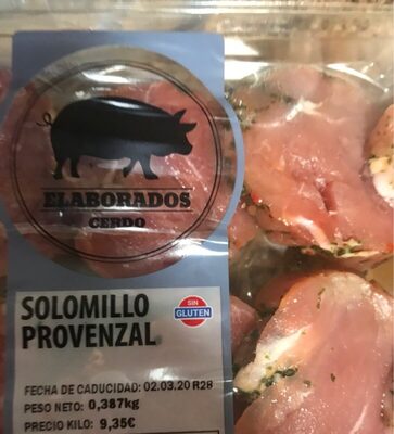 Foto de Solomillo Provenzal