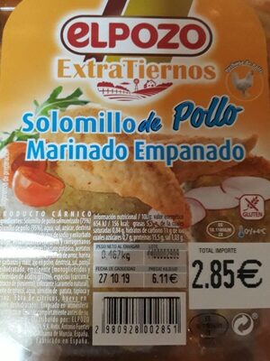 Foto de Solomillo de pollo marinado empanado