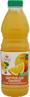 Foto de 100% pur jus jus d'orange sans pulpe