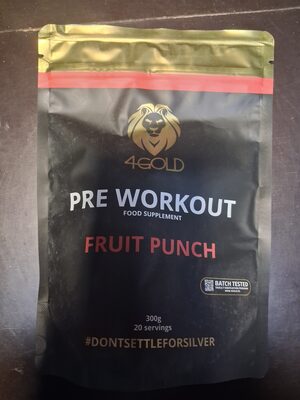 Foto de Pre workout Fruit Punch