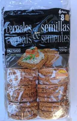 Foto de Pan tostado cereales y semillas