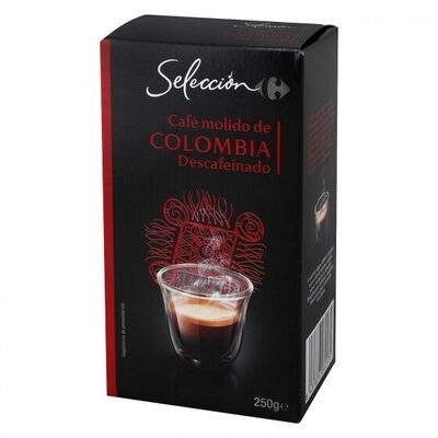 Foto de Café colombia molido descafeinado natural