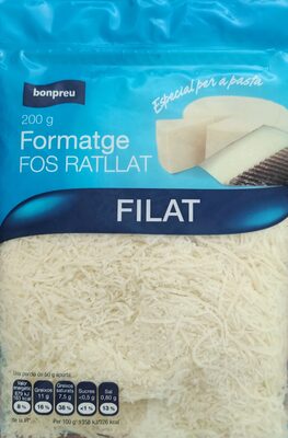 Foto de Formatge fos ratllat filat
