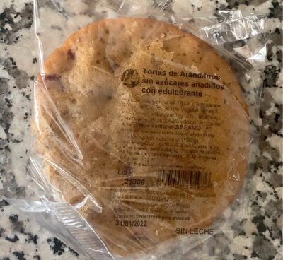 Foto de Tortas de arandanos sin azucares añadidos con edulcorante