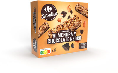 Foto de Barrita almendra y chocolate negro