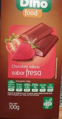 Foto de Chocolate relleno sabor fresa