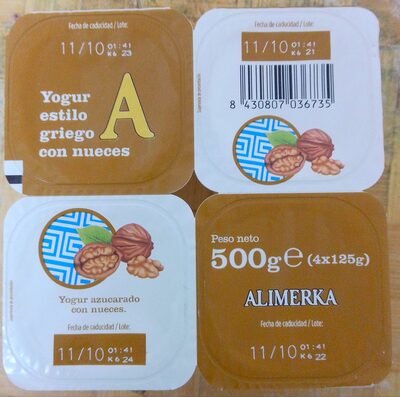 Foto de Yogur estilo griego con nueces