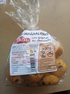 Foto de MINI-MAGDALENAS con pepitas de chocolate