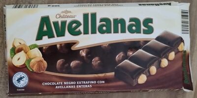 Foto de Chocolate negro extrafino con avellanas enteras