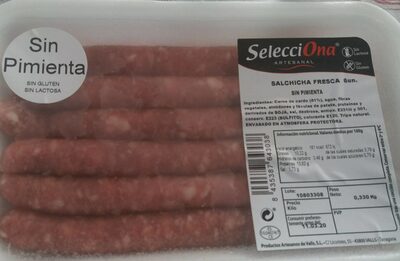 Foto de Salchicha fresca sin gluten