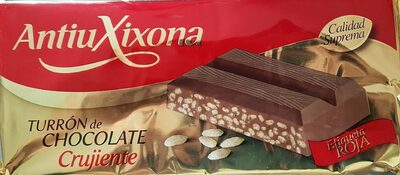 Foto de Turrón de chocolate cruijente