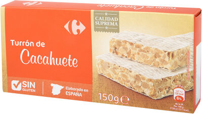 Foto de Turrón de cacahuete