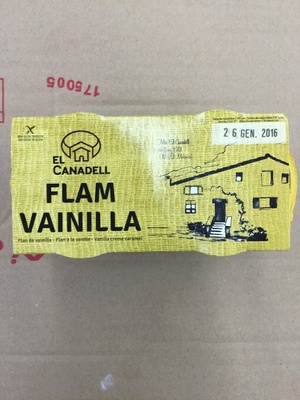 Foto de Flam de vainilla