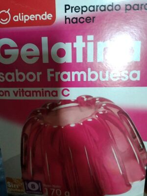 Foto de Gelatina sabor frambuesa
