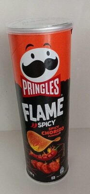 Foto de Pringles flame spicy chorizo flavour