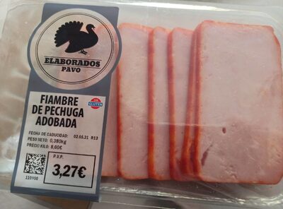 Foto de Fiambre de pechuga adobada de pavo