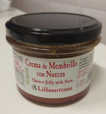 Foto de Crema de Membrillo con Nueces
