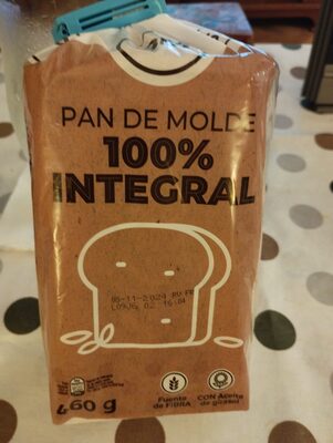 Foto de Pan de molde 100% Integral