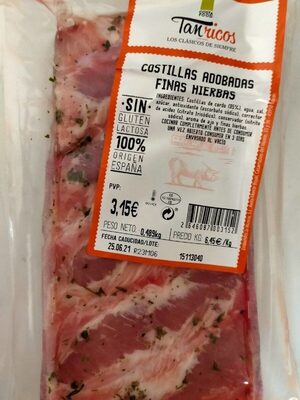 Foto de Costillas adobadas finas hierbas