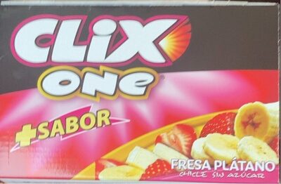 Foto de Chicle sabor Fresa Plátano
